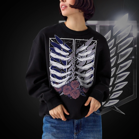 AOT Emblem Ribcage Sweatshirt