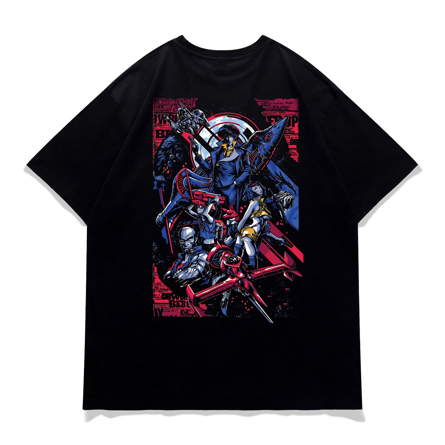 Cowboy Bebop Poster Oversized Tee