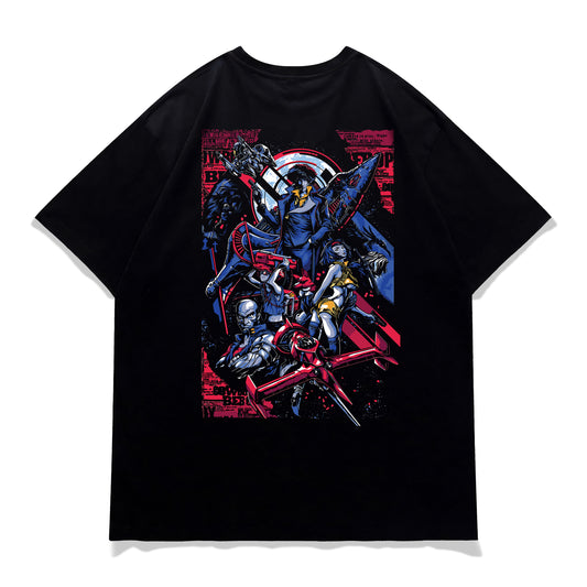 Cowboy Bebop Poster Oversized Tee