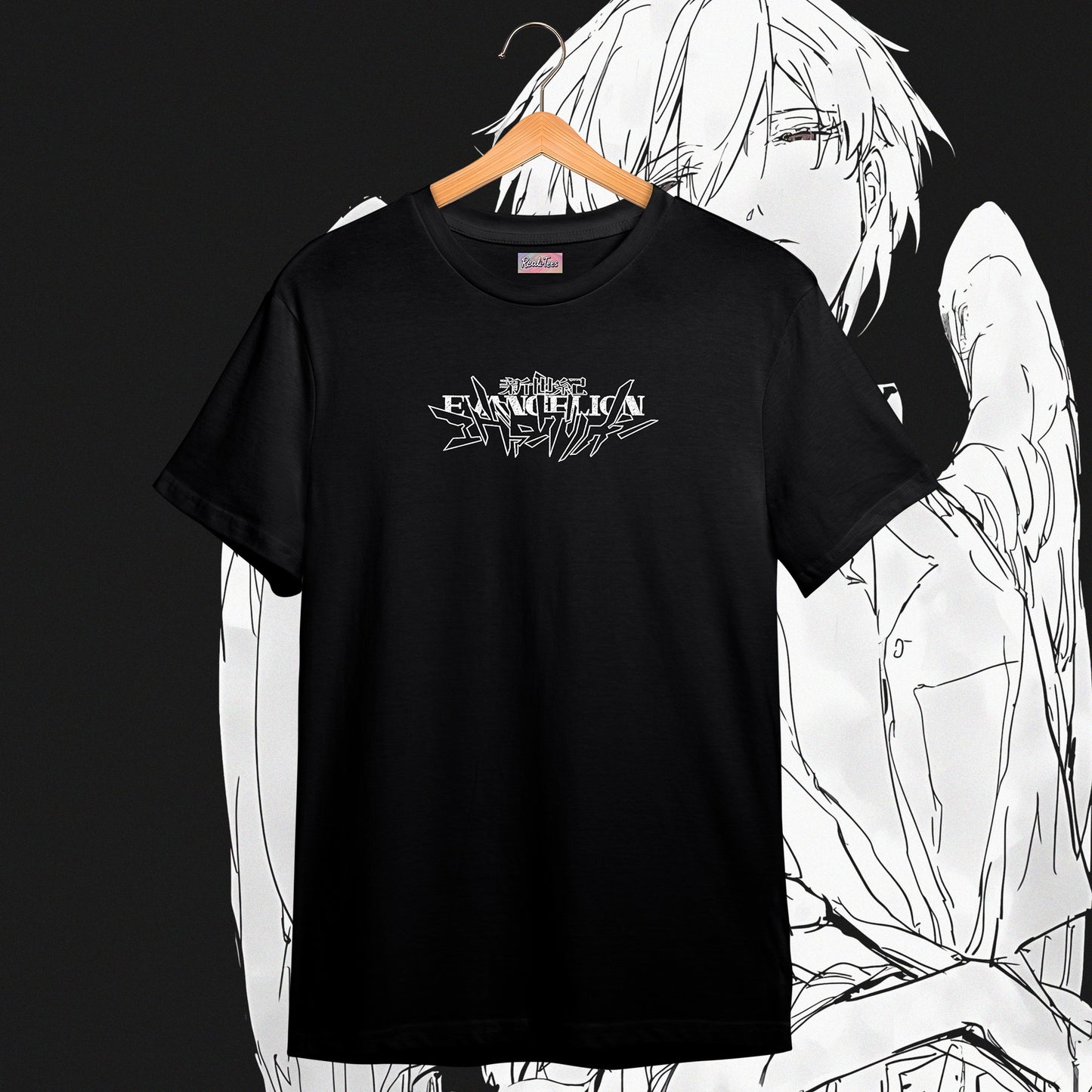 CS Evangelion White Wings Tee