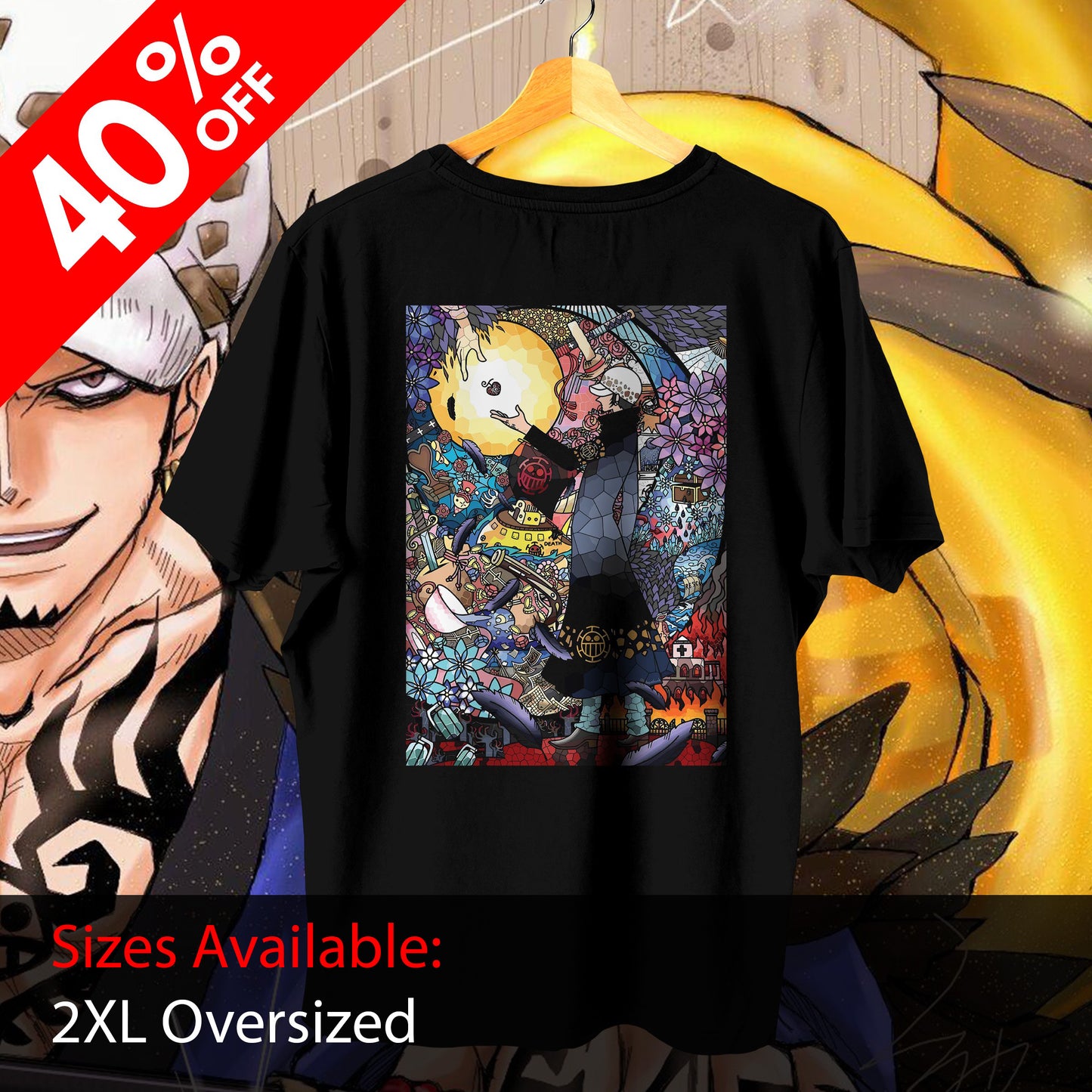 CS Trafalgar Law Oversized Tee