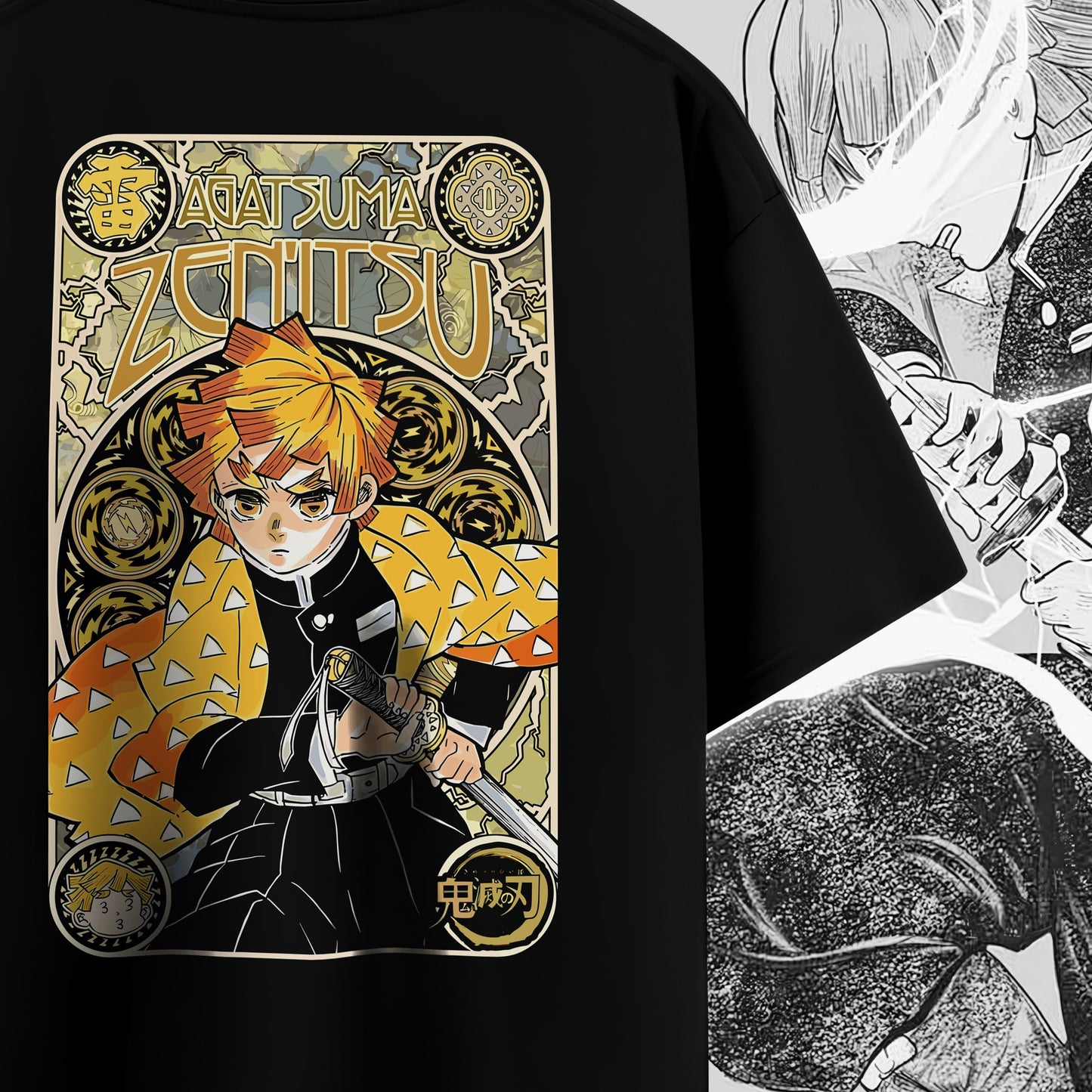 Zenitsu Thunder Card Tee