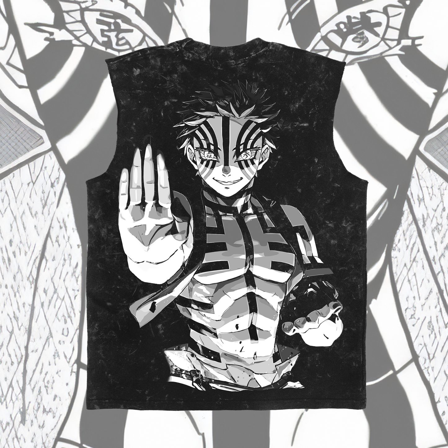 Akaza – Destructive Death Vintage Vest