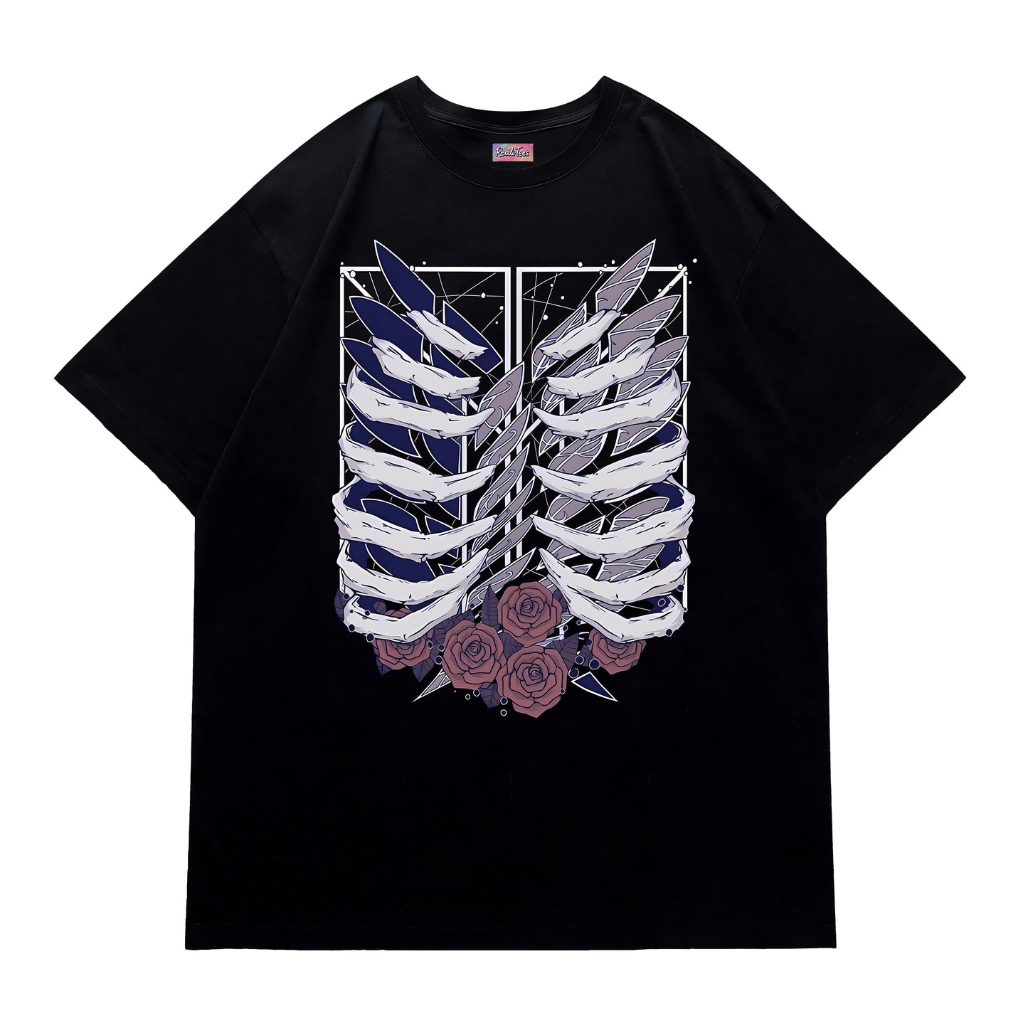 AOT Ribcage Emblem Oversized Tee