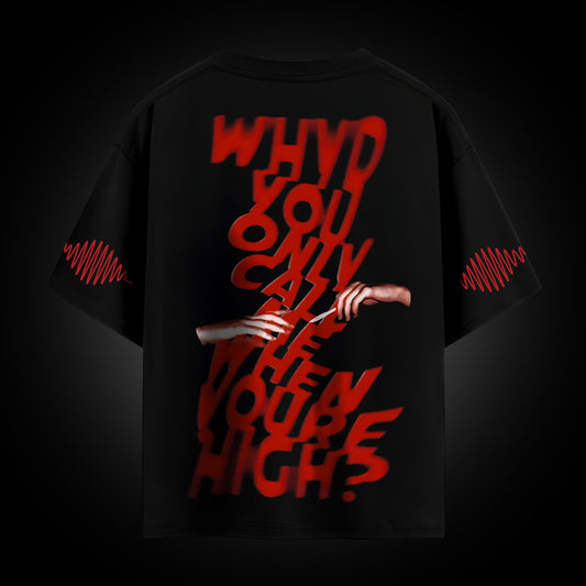 Arctic Monkeys - Why’d You Only Call Me Oversized Tee