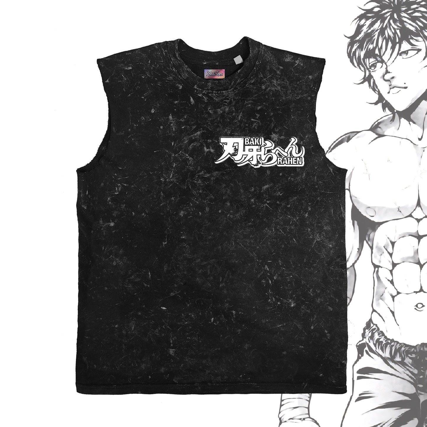 Baki “Wake Up!” Vintage Vest