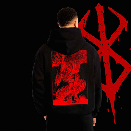 Guts Red Armour Hoodie