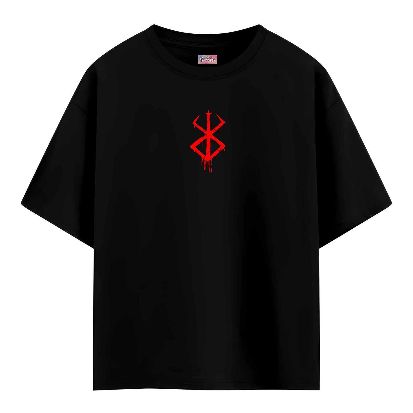 Blood & Steel – Guts Red Armour Tee 💀🔥