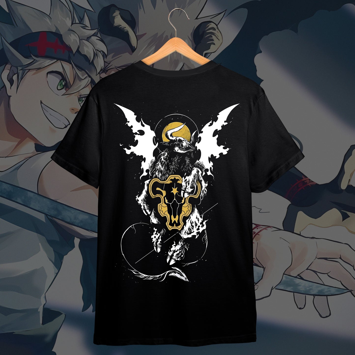 Black Clover Emblem Tee