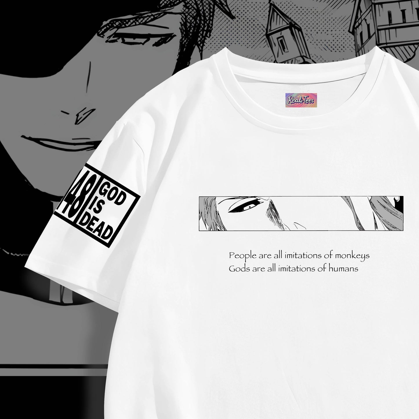 CS Bleach 48 / Aizen Oversized Tee