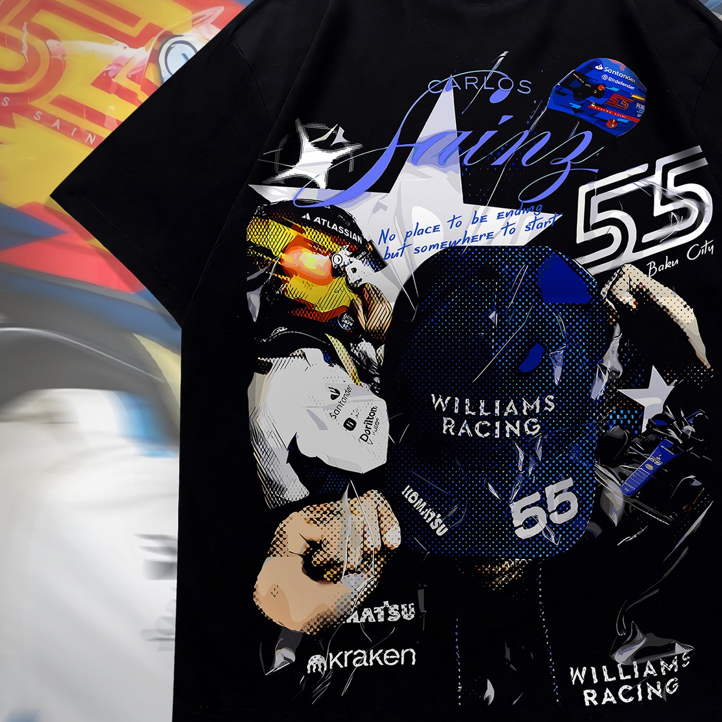 Carlos Sainz Williams Racing Tee