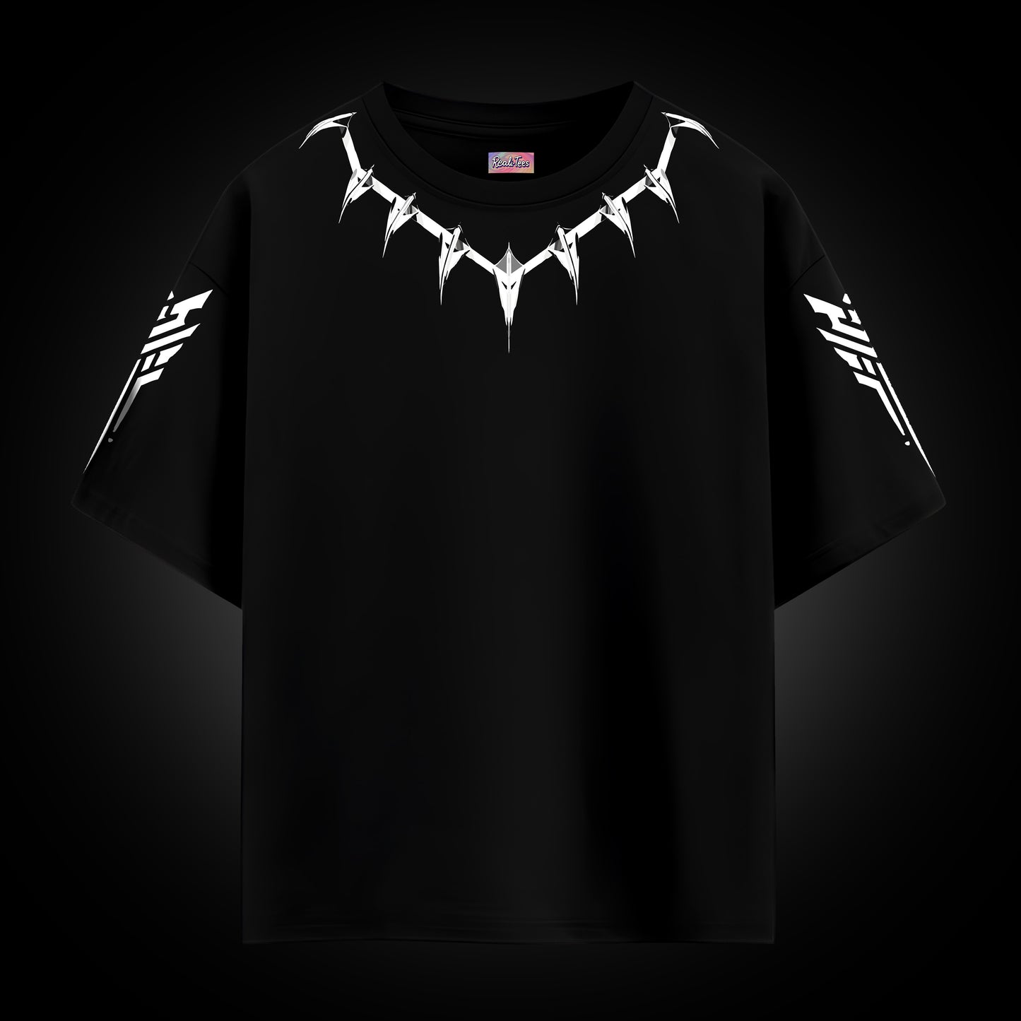 Cybernetic Spine – Techwear Oversized Tee