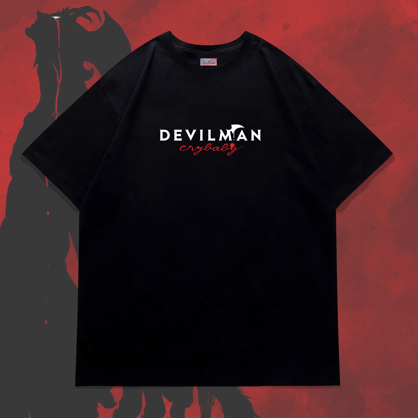 Devilman Crybaby – Fallen Wings Oversized Tee