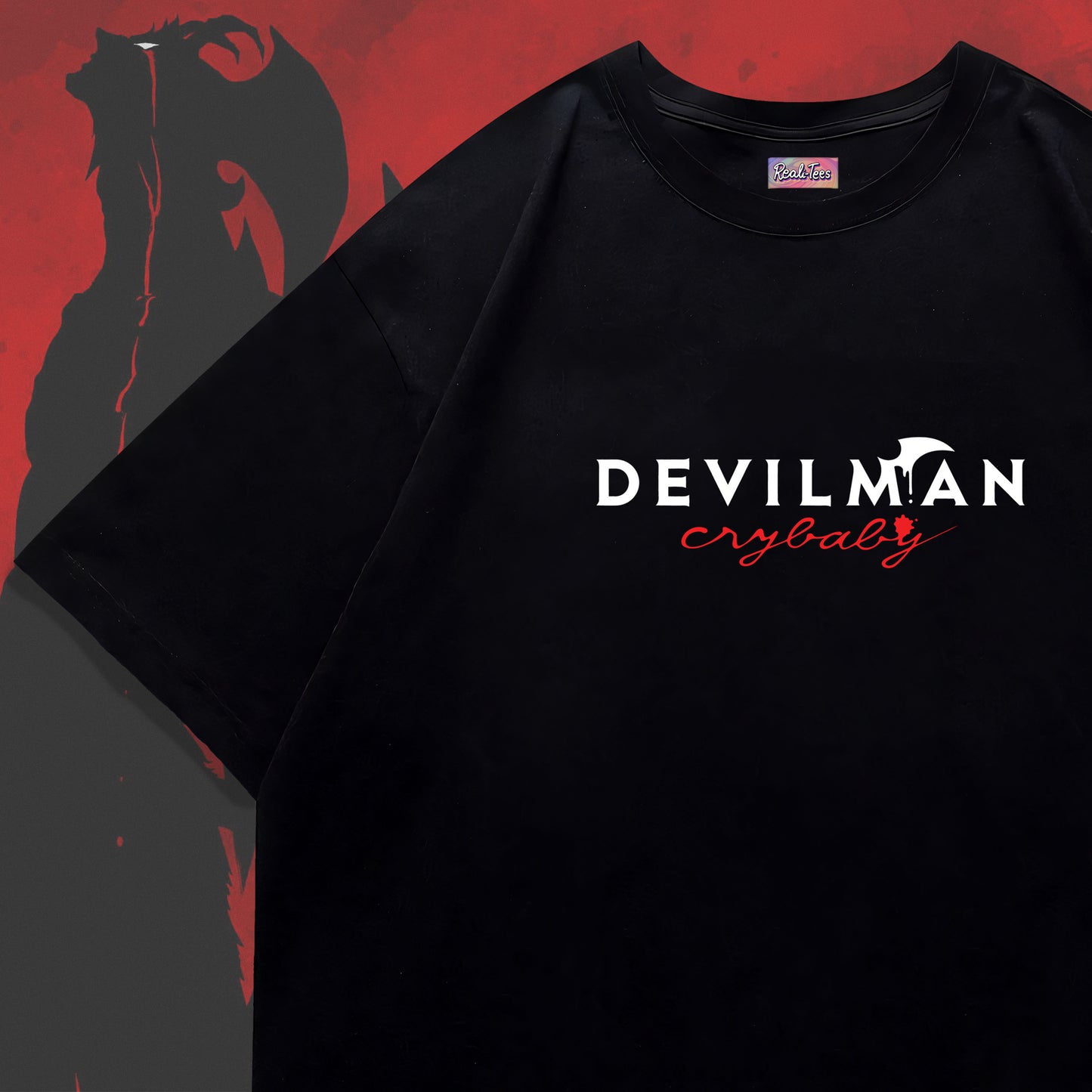 Devilman Crybaby – Fallen Wings Oversized Tee