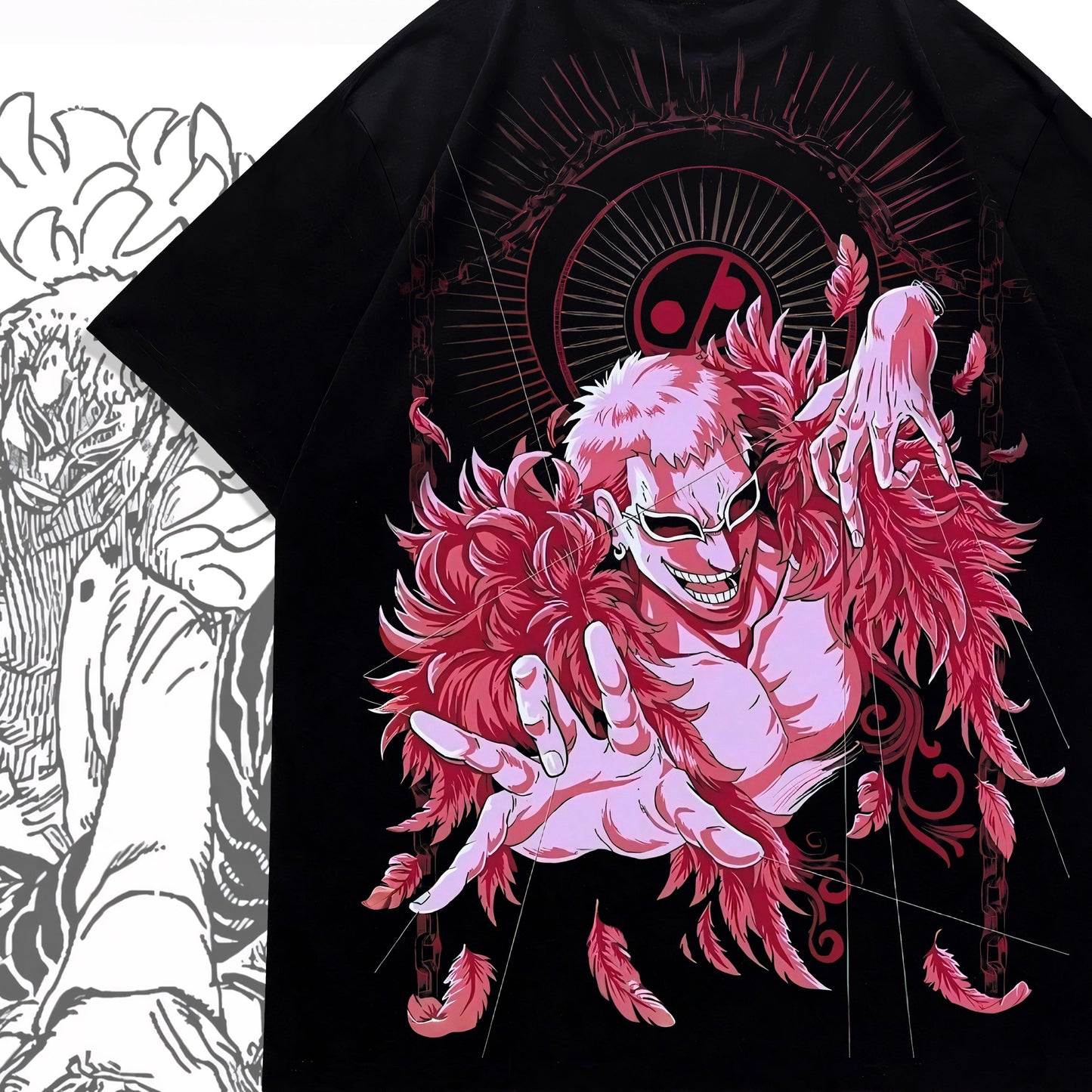 Doflamingo – Puppet Master Oversized T-Shirt