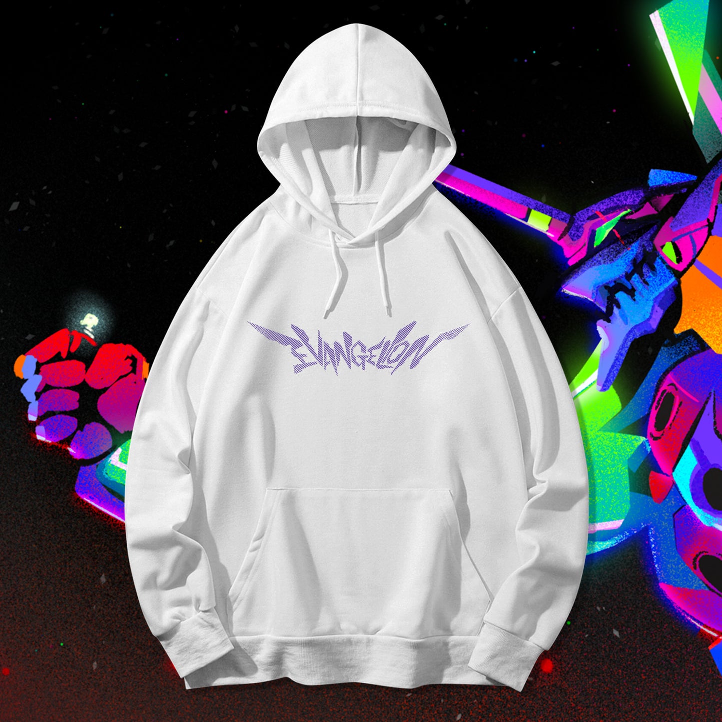 Evangelion Unit-01 – The Awakening Oversized Hoodie
