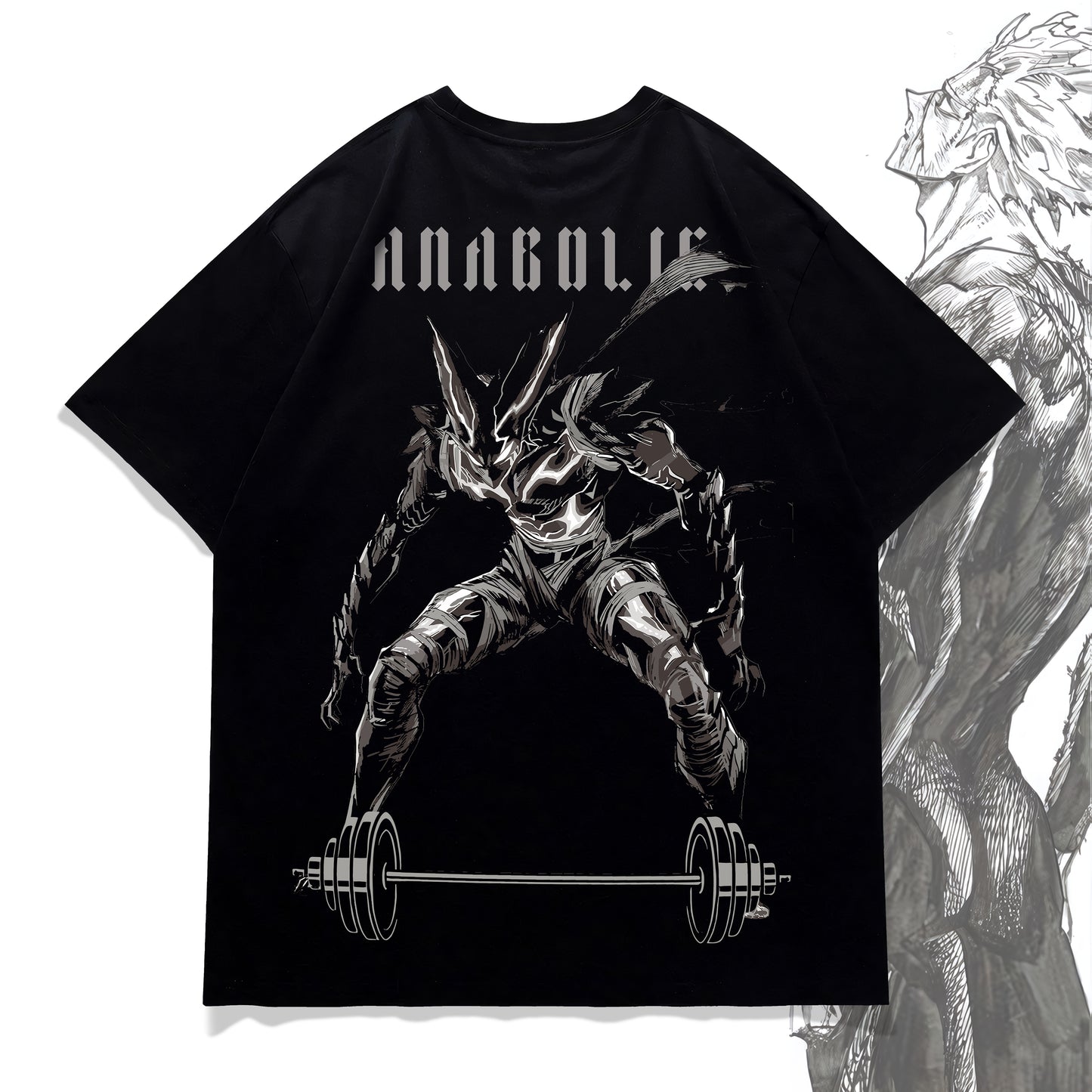 Garou Anabolic Oversized Tee