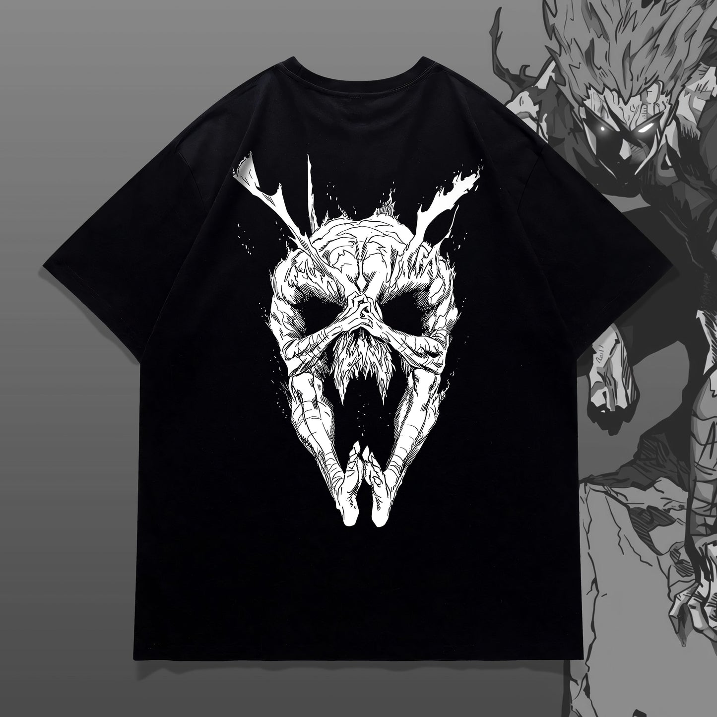Garou Skull Oversized Tee