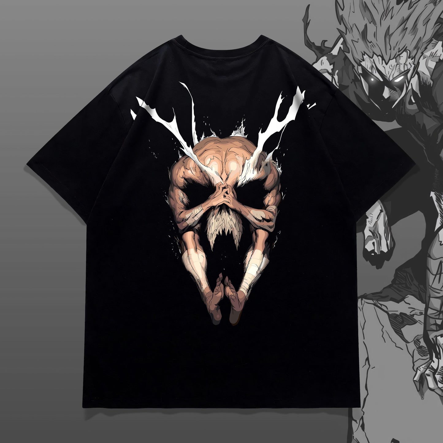 Garou Skull Oversized Tee