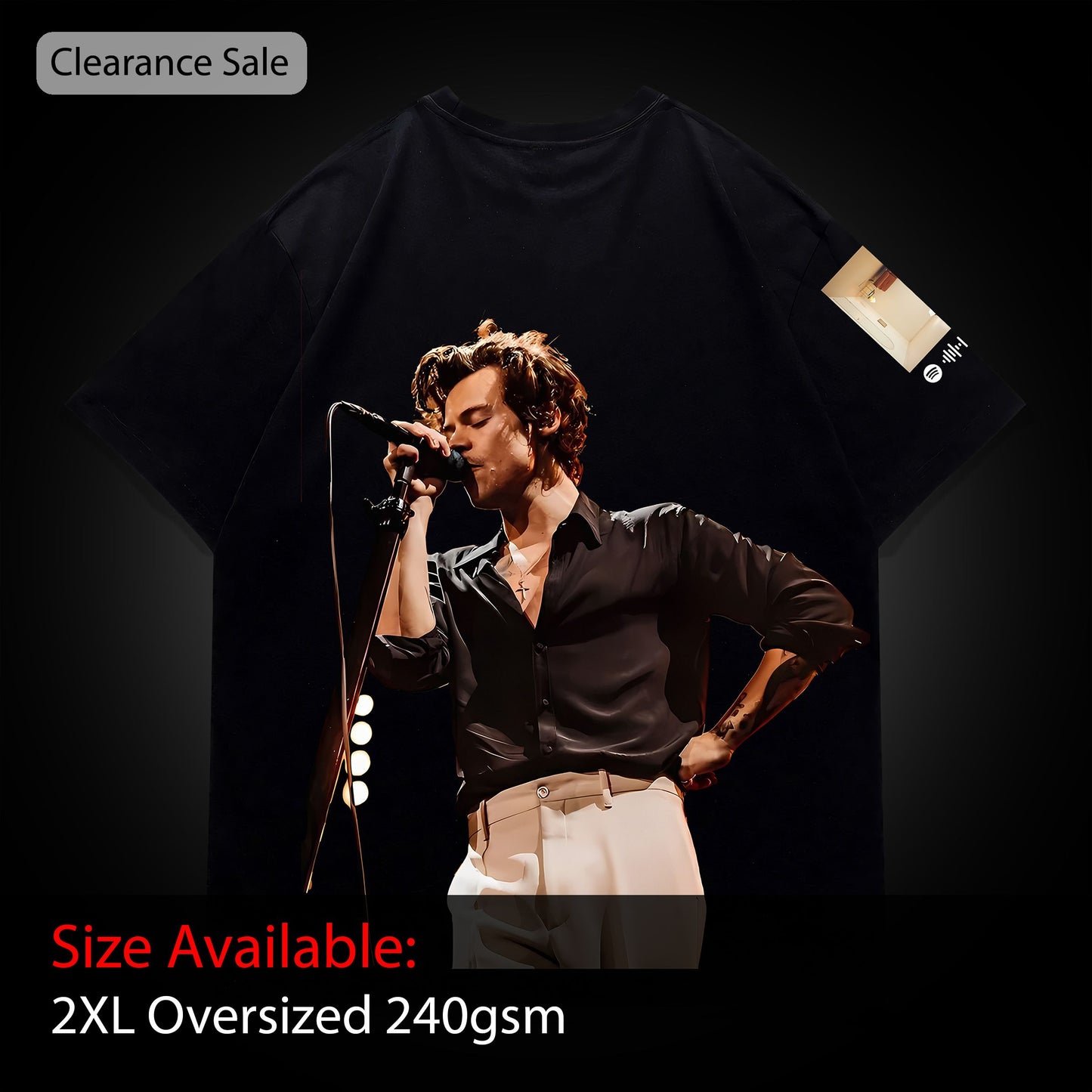 CS Sign of the Times – Harry Styles Oversized Tee