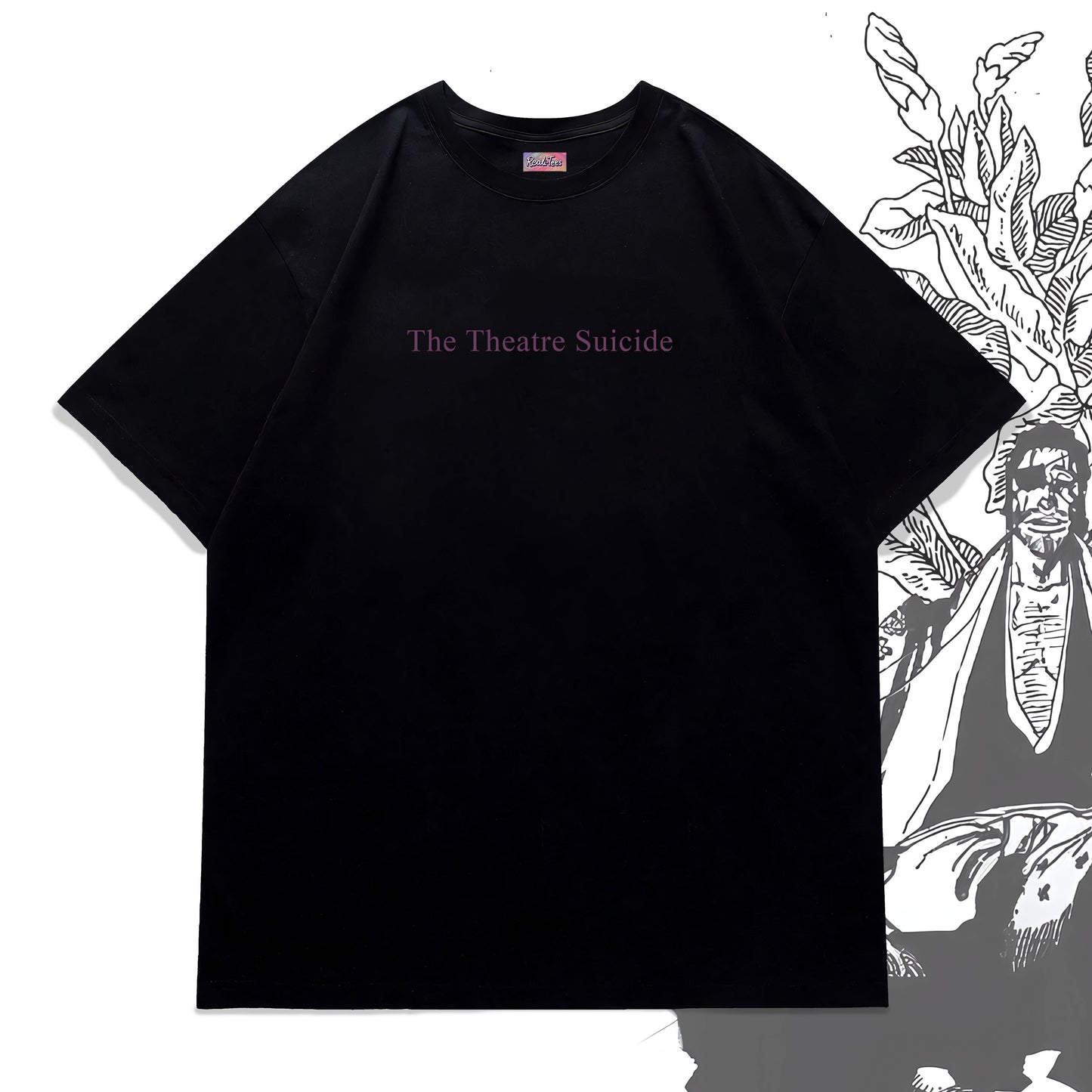 Kyoraku “Theatre Suicide” Oversized Tee