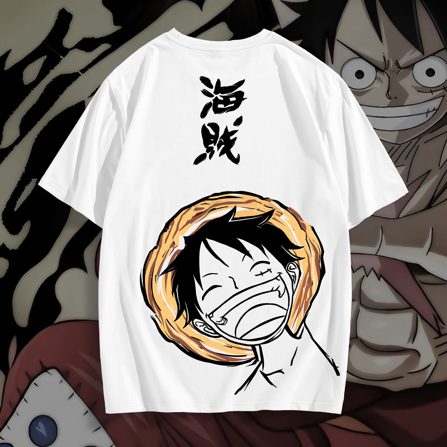 Straw Hat Dreams – Luffy x Thousand Sunny Oversized Tee