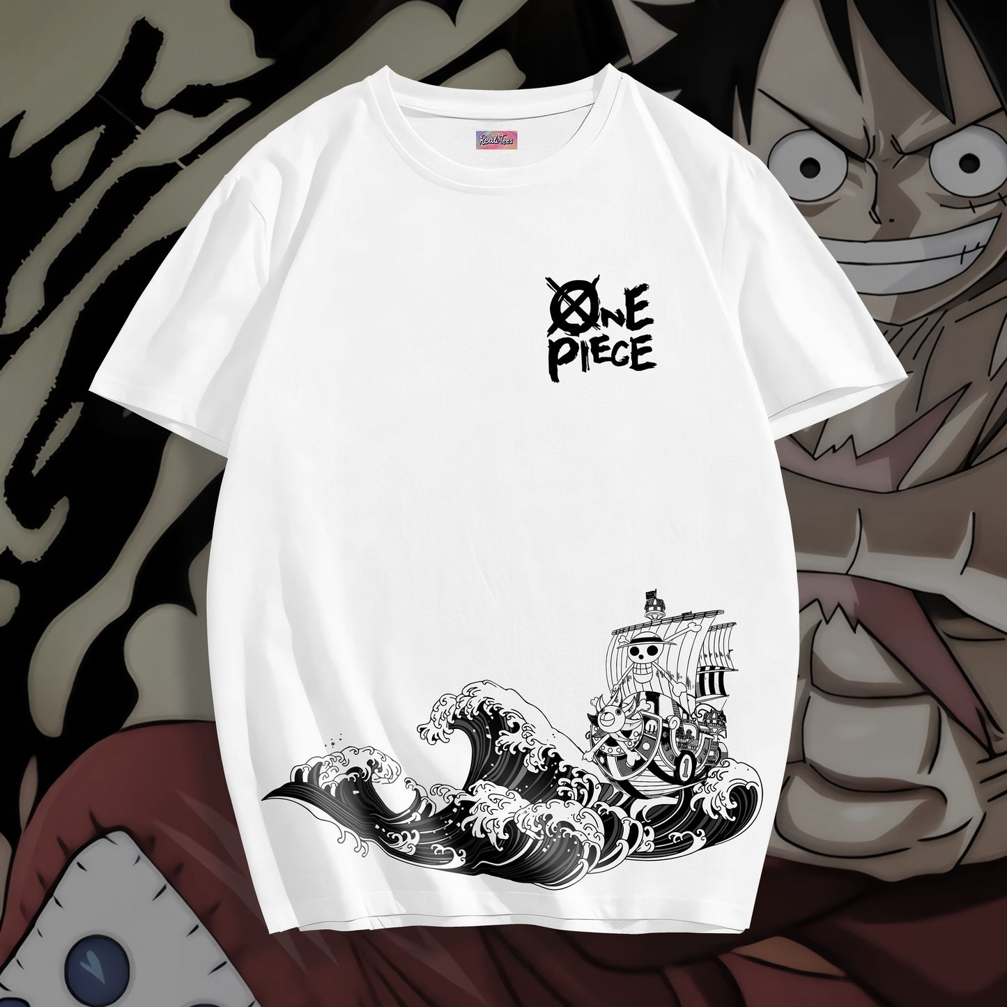 Straw Hat Dreams – Luffy x Thousand Sunny Oversized Tee
