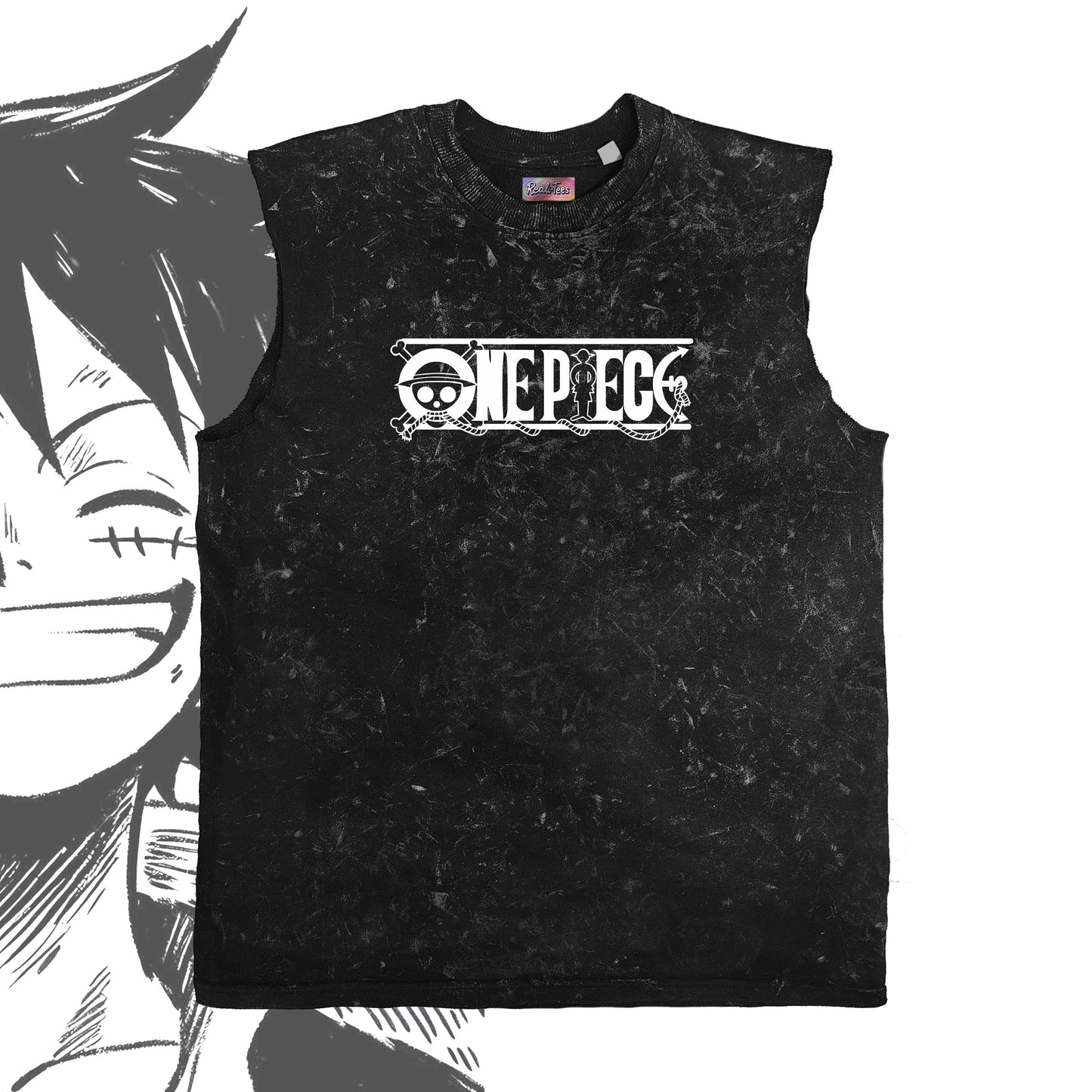 Luffy Wanted Poster Vintage Vest