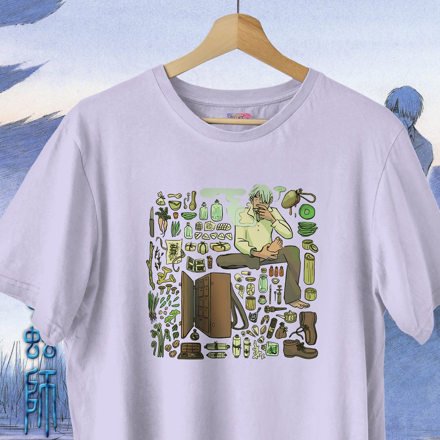 Mushishi Montage Oversized Tee