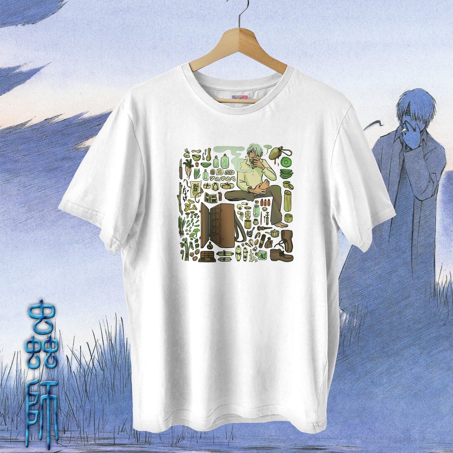 Mushishi Montage Oversized Tee