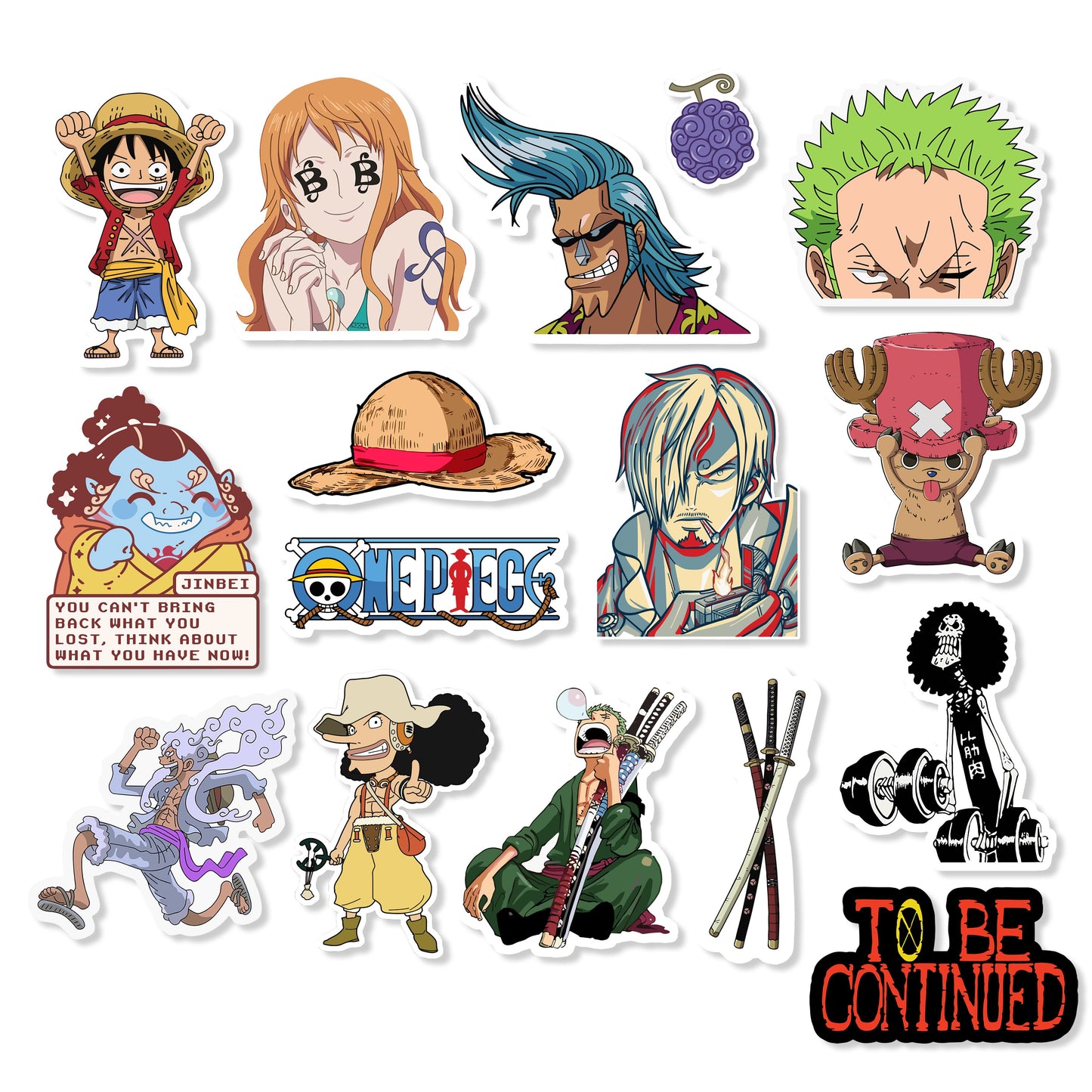 One Piece Stickers