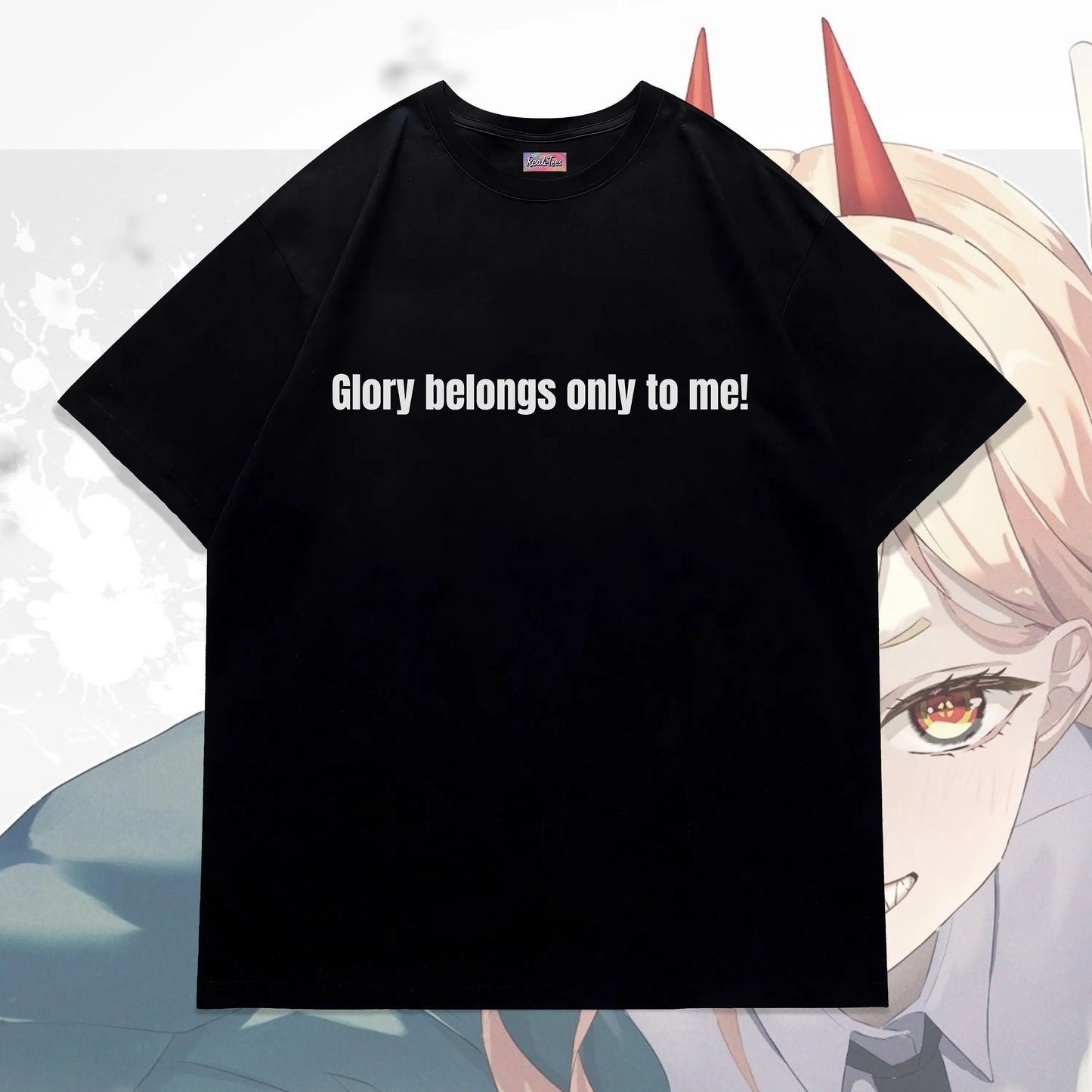 Power – Glory Belongs Only to Me Oversized Tee