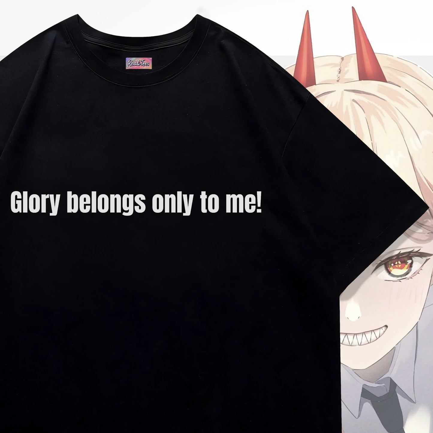 Power – Glory Belongs Only to Me Oversized Tee