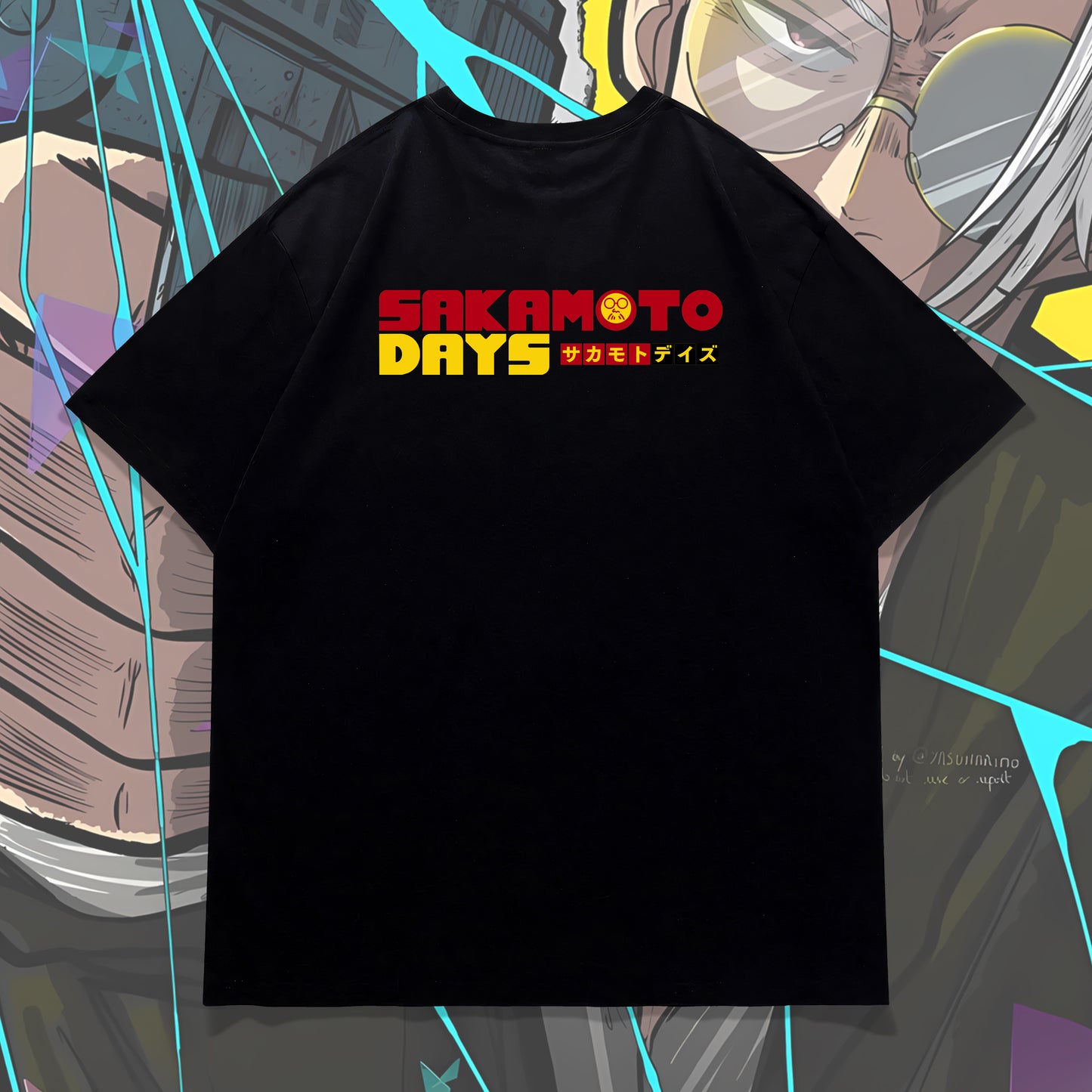 Sakamoto Guns Oversized Tee
