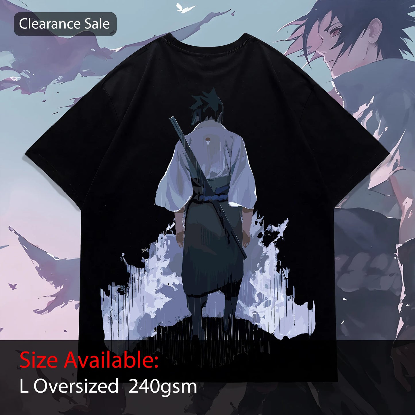 CS Sasuke "Life's Too Short" Tee