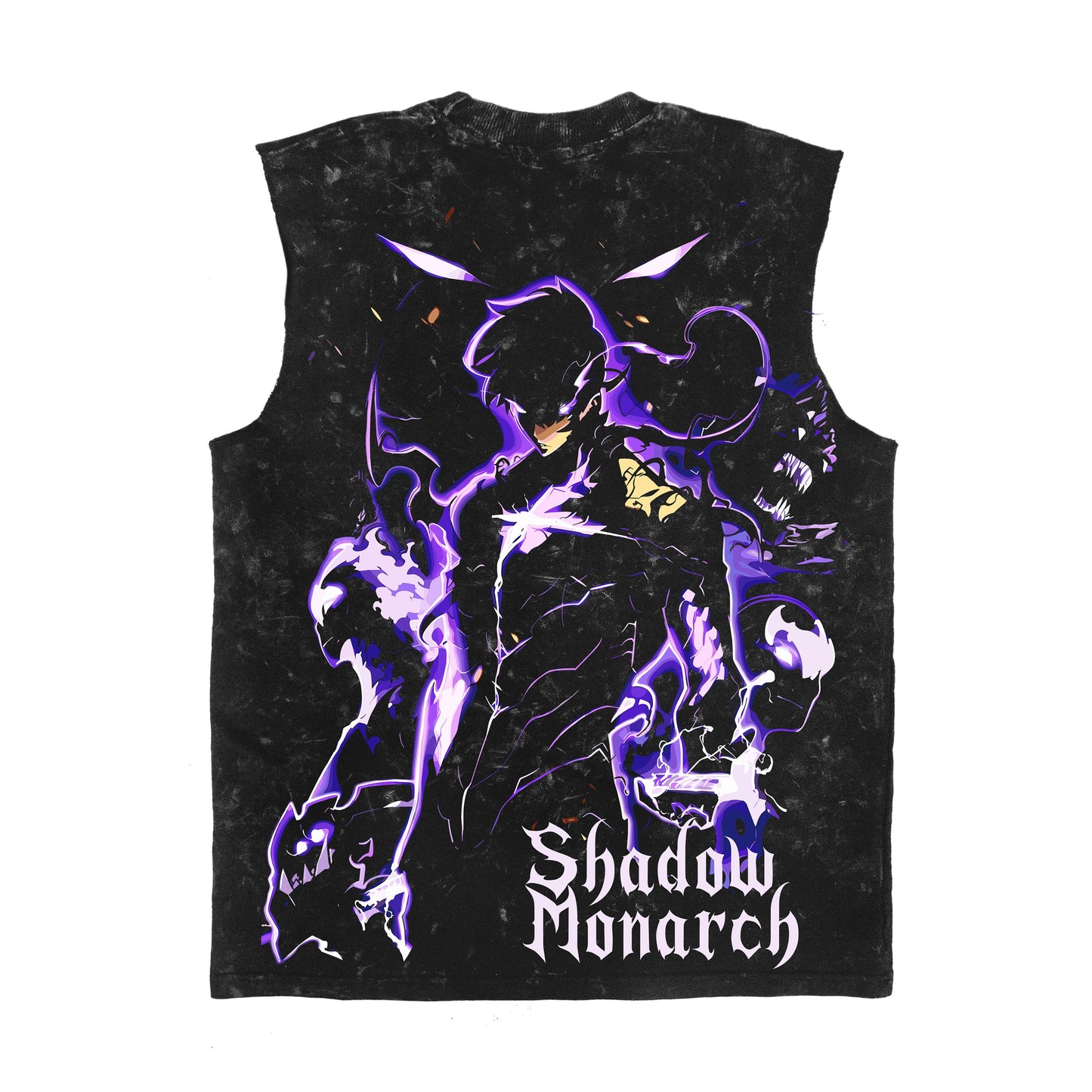 Solo Leveling Shadow Monarch Vintage Vest