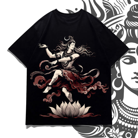 Shiva "Tandava in Bloom" Tee