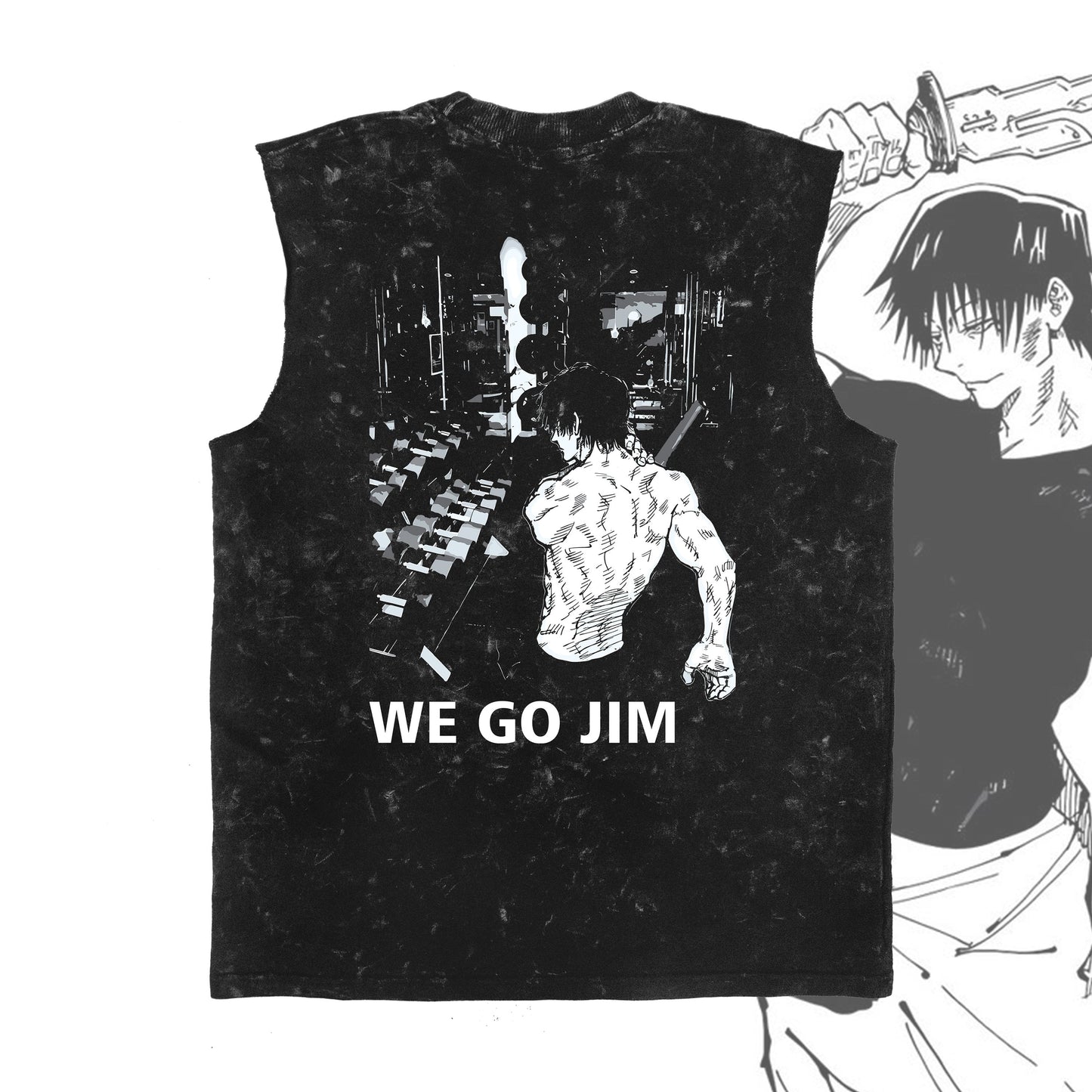 Toji "We Go Jim" Vintage Vest