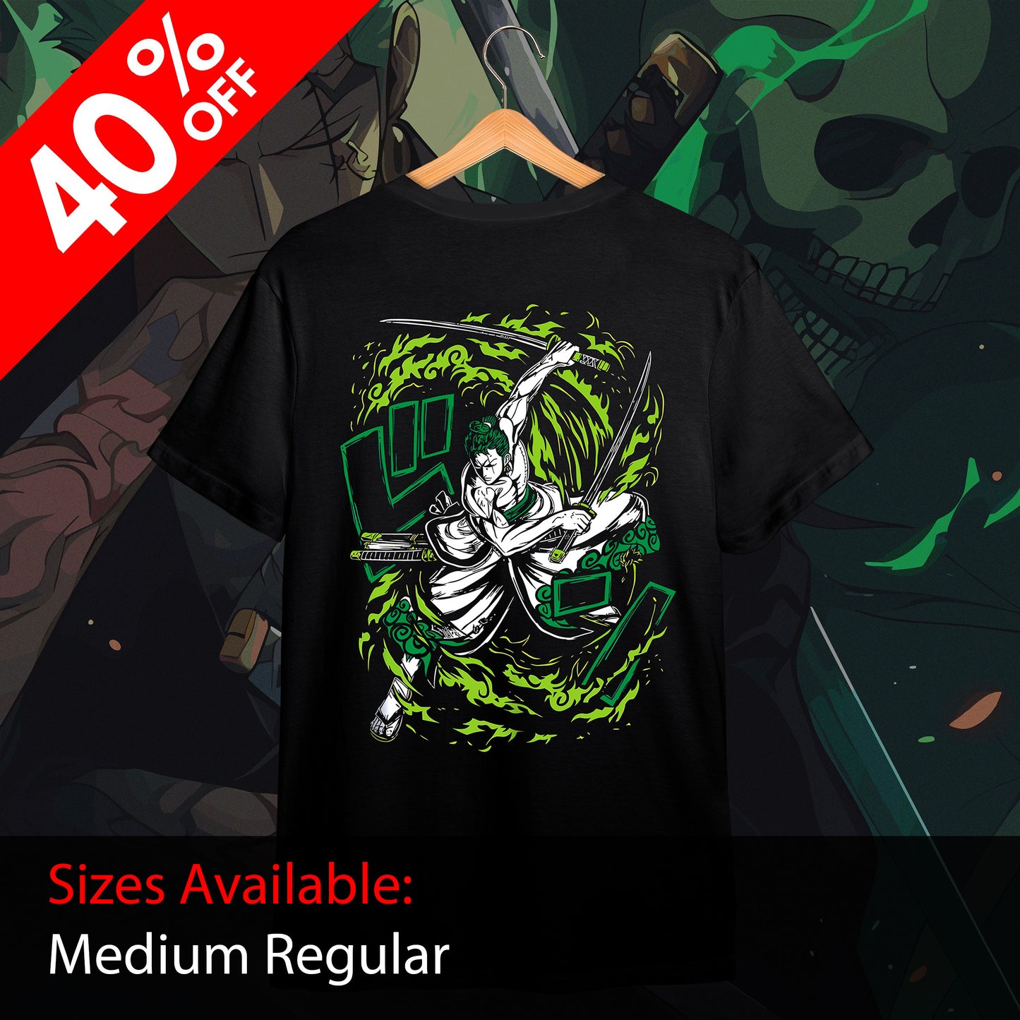 CS One Piece Zoro Tee