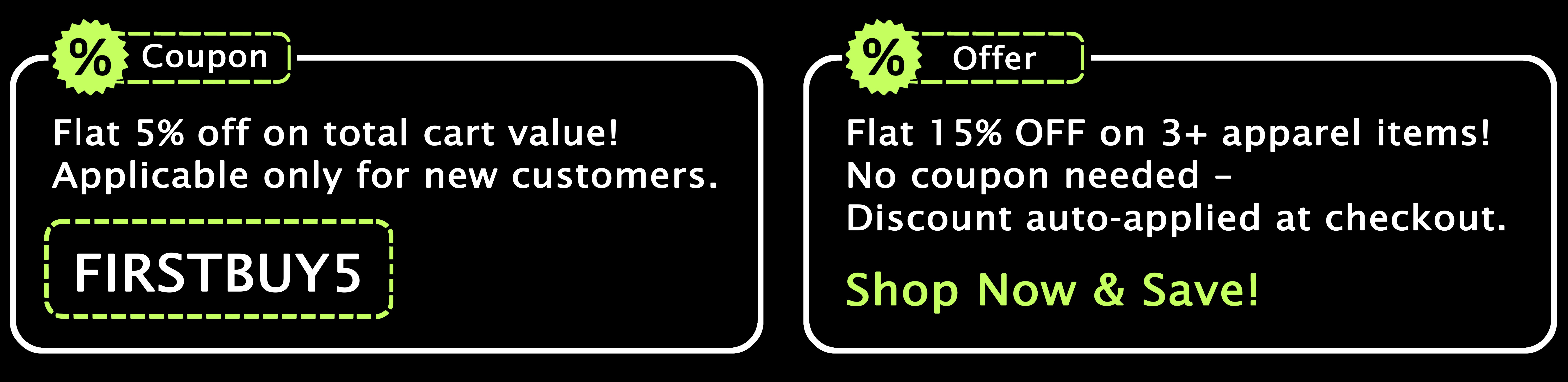 Exclusive Offers