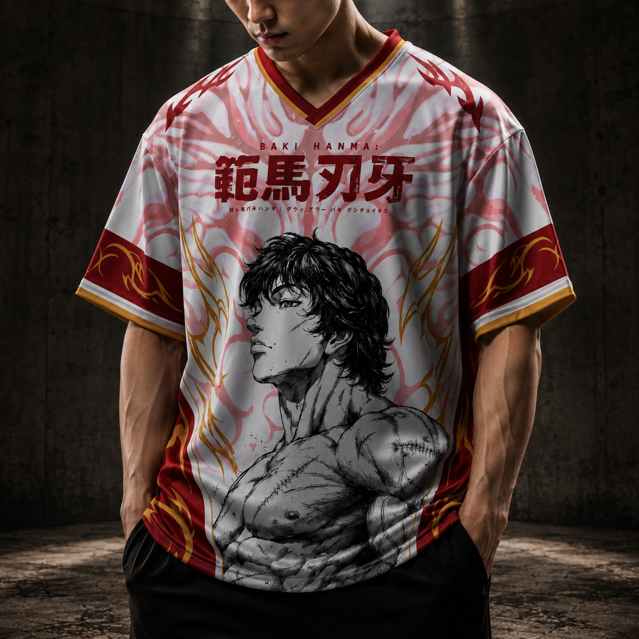 Baki Hanma Oversized Jersey