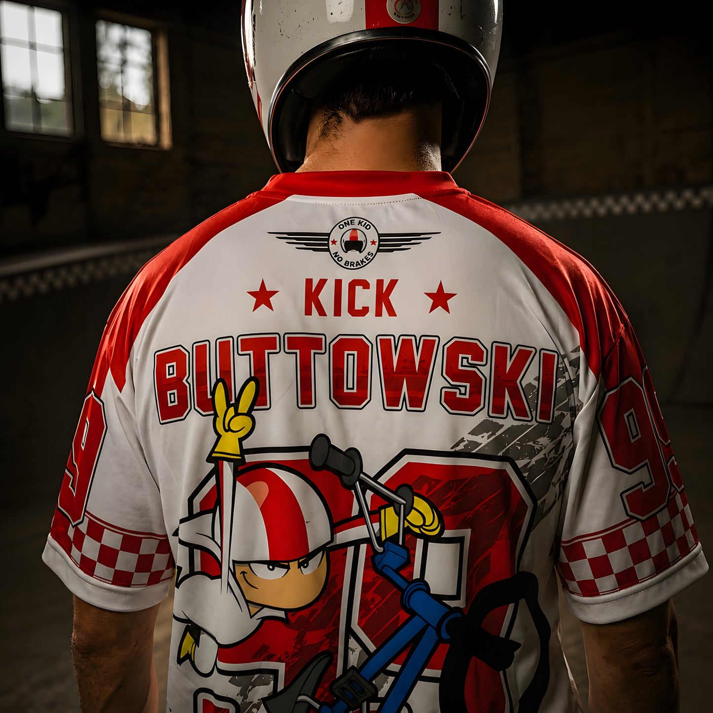Kick Buttowski Maximum Effort Oversized Jersey