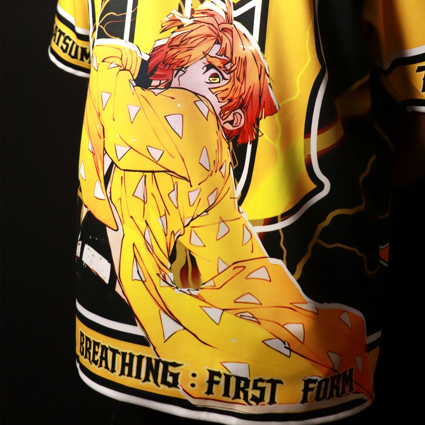 Zenitsu Thunder Breathing Oversized Jersey