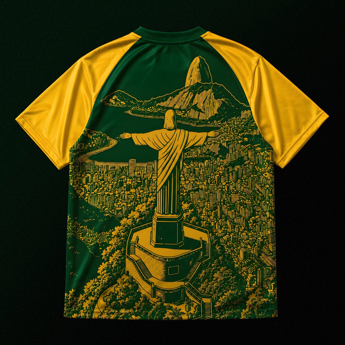 Brasil "Skyline" Oversized Jersey
