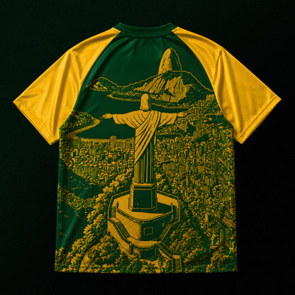 Brasil "Skyline" Oversized Jersey
