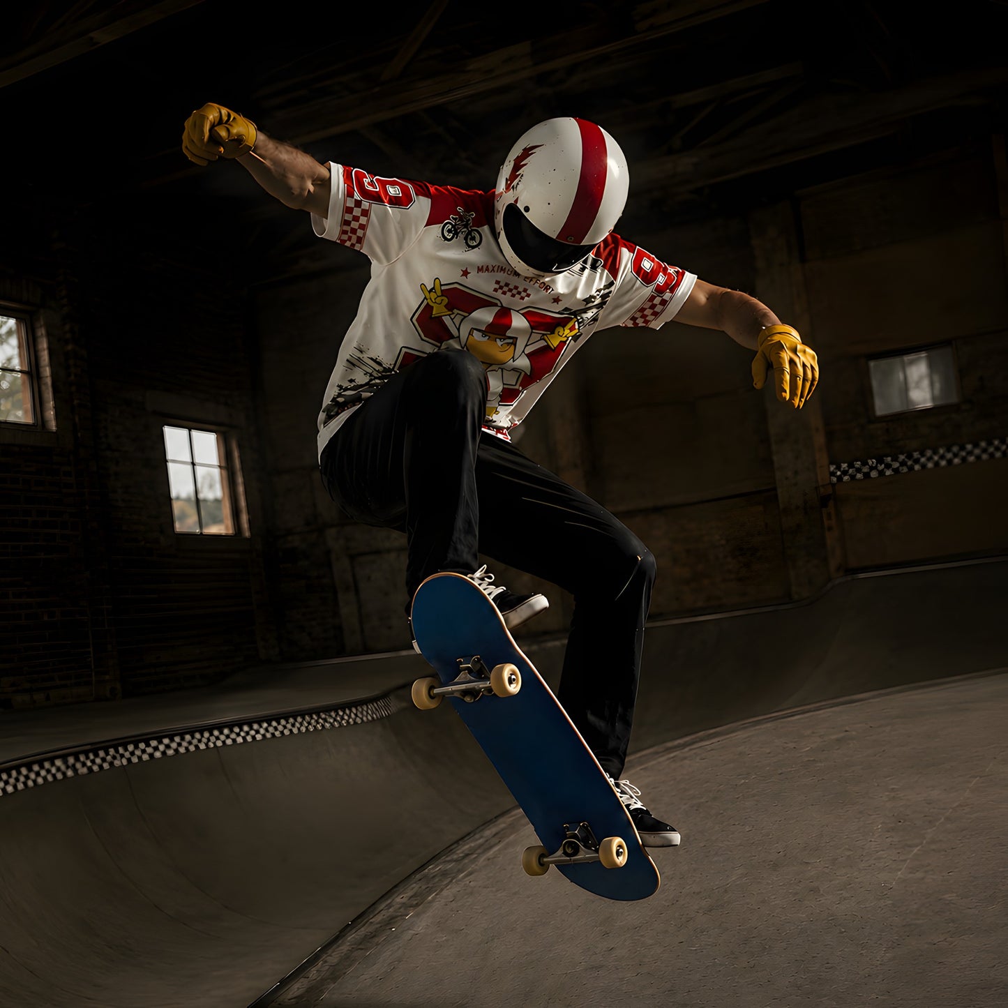 Kick Buttowski Maximum Effort Oversized Jersey
