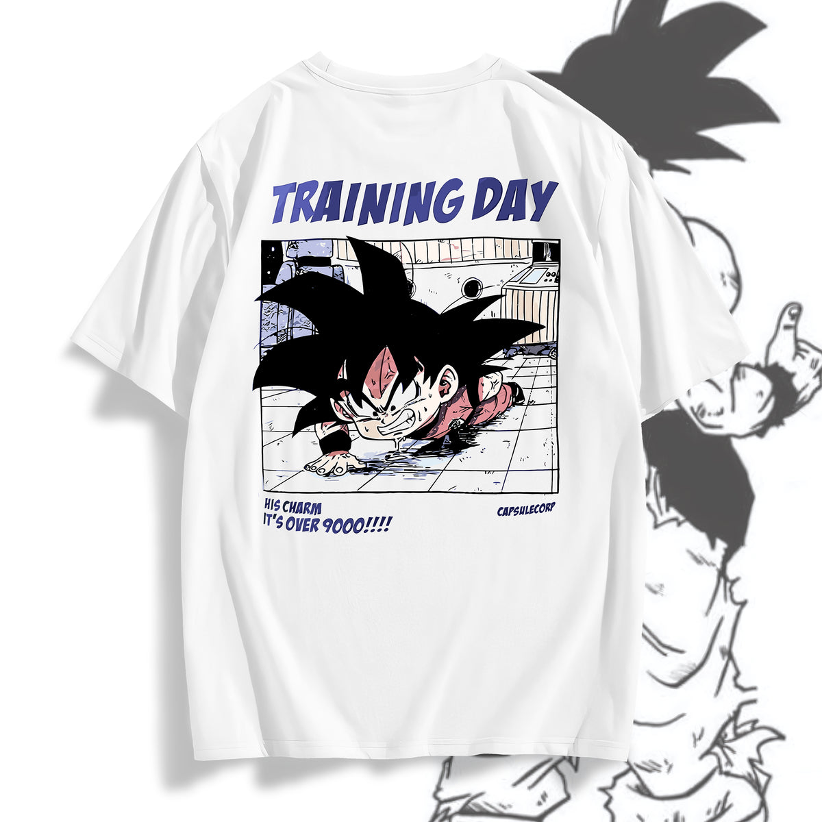Goku Training Day Oversized Tee – Realitees