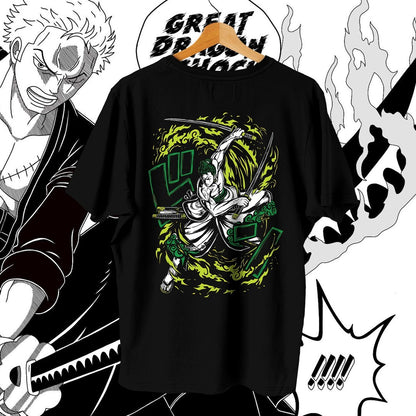 One Piece Zoro Oversized Tee