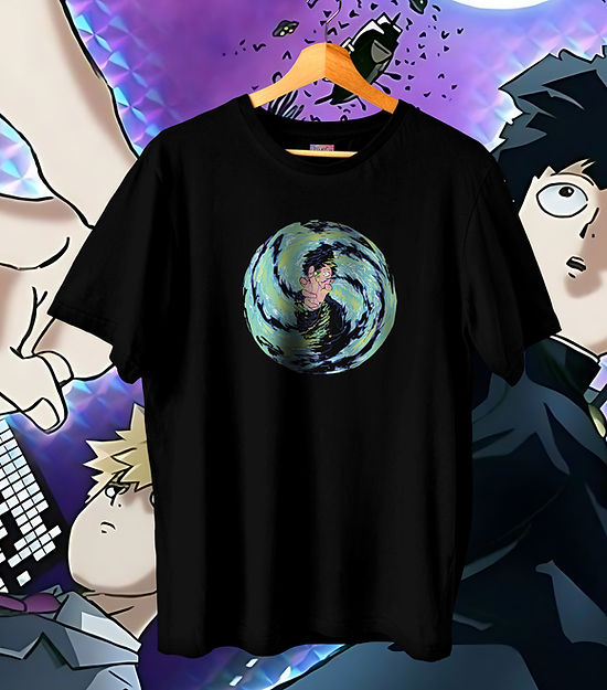 Mob Psycho Spiral Oversized Tee