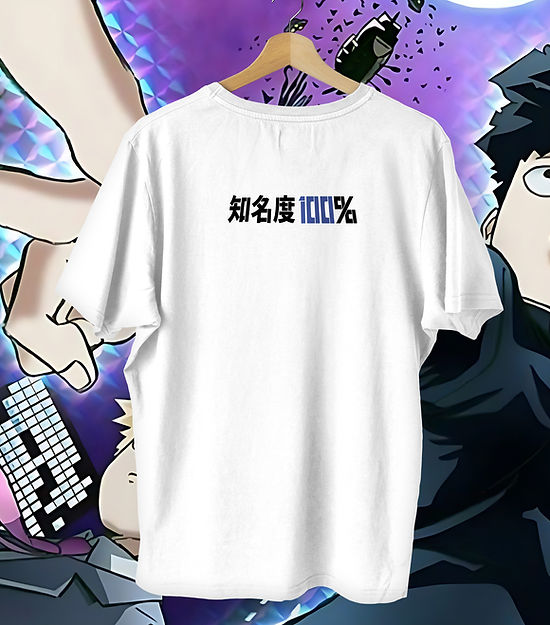 Mob Psycho Spiral Oversized Tee